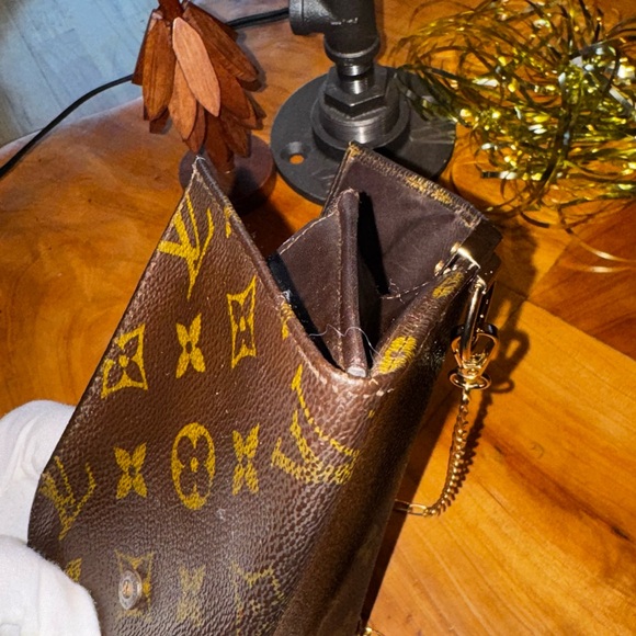 Louis Vuitton monogram vintage wallet converted Crossbody - Picture 6 of 15